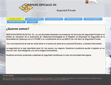 Tablet Screenshot of 21seguridad.com